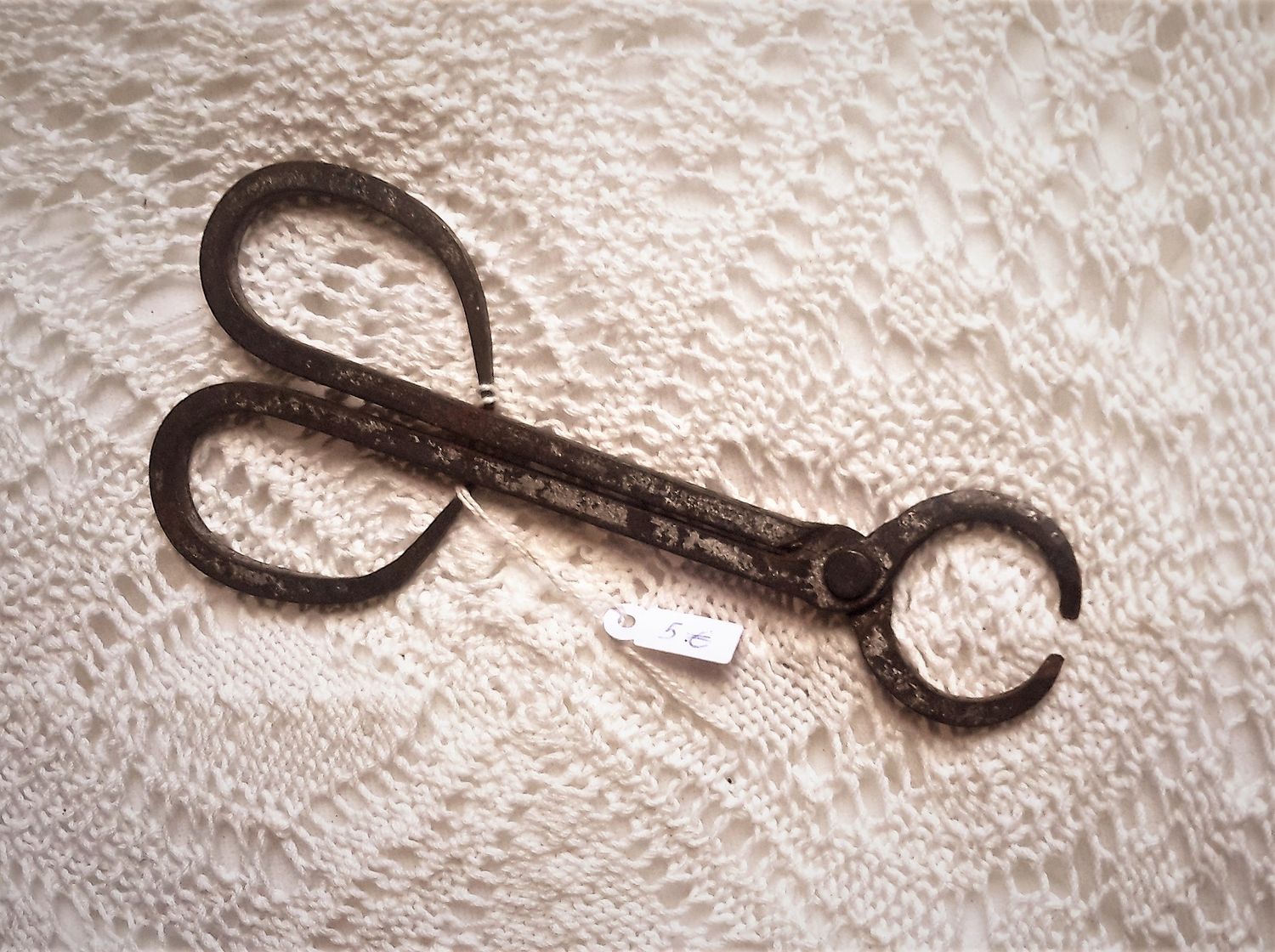 Antieke kandijtang of suikertang