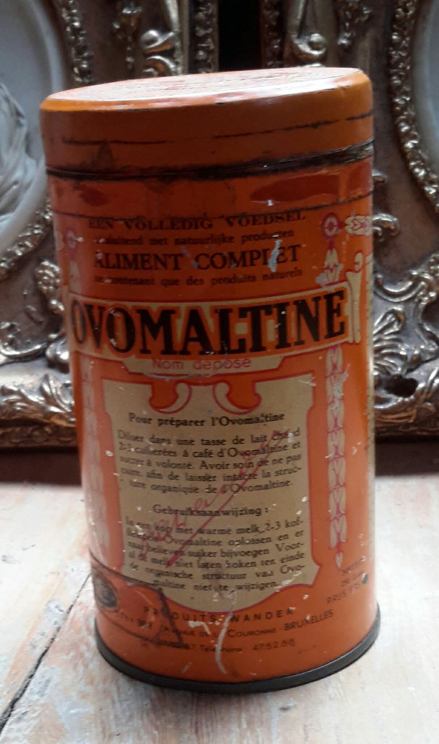 Vintage blik Ovomaltine
