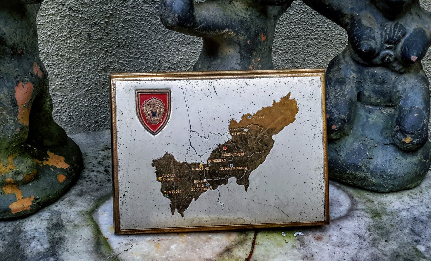 Sigarettenetui Met kenteken Belgische Strijdkrachten Duitsland