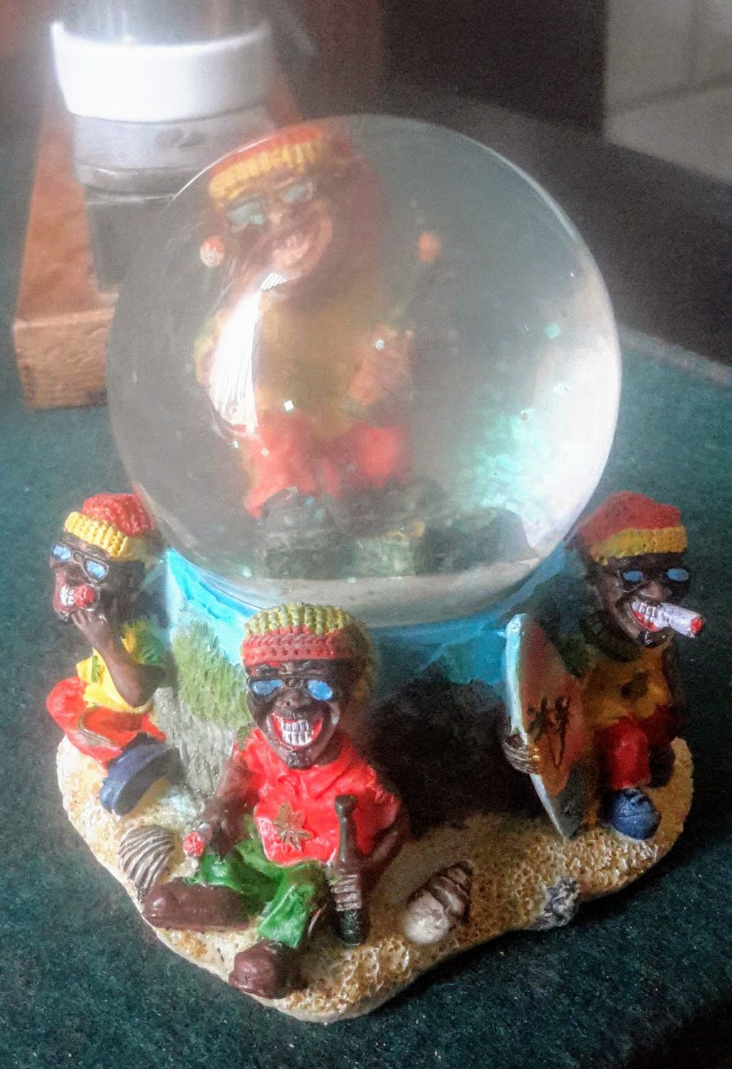 Leuke sneeuwbol Rastafari