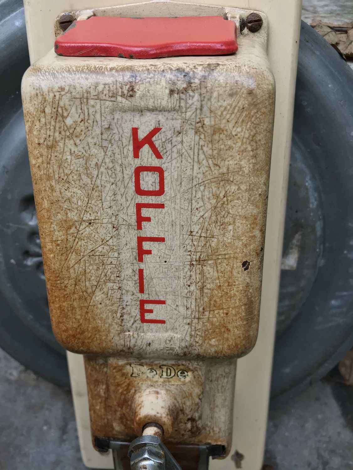 Antieke koffiemolen hang wandmodel Pédé - ca. 1920