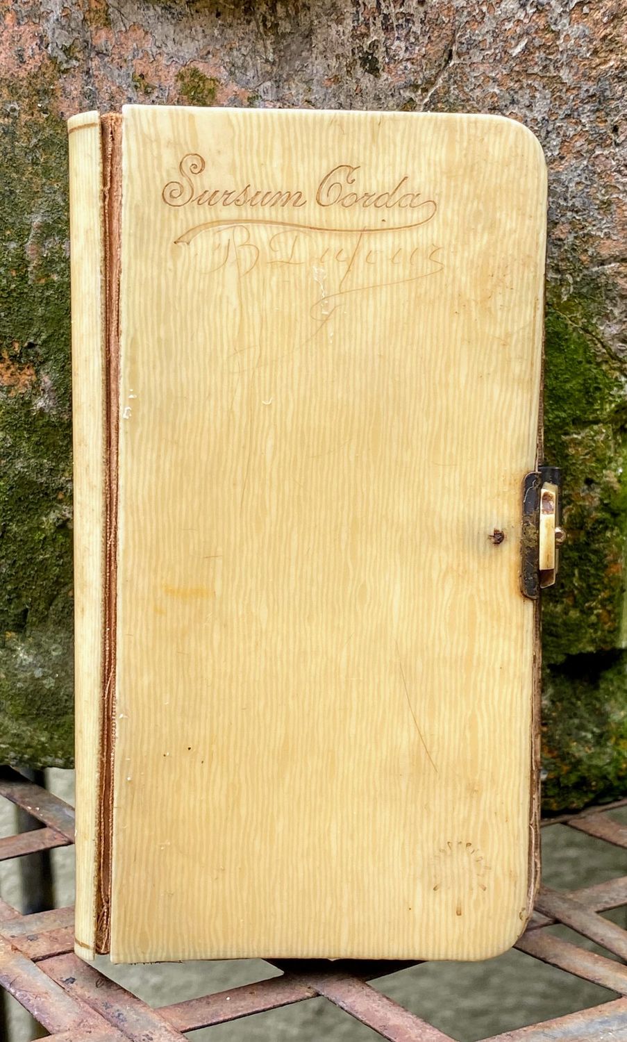 Antiek Gebedenboekje Sursum corda met kaft van Ivorine - 1898