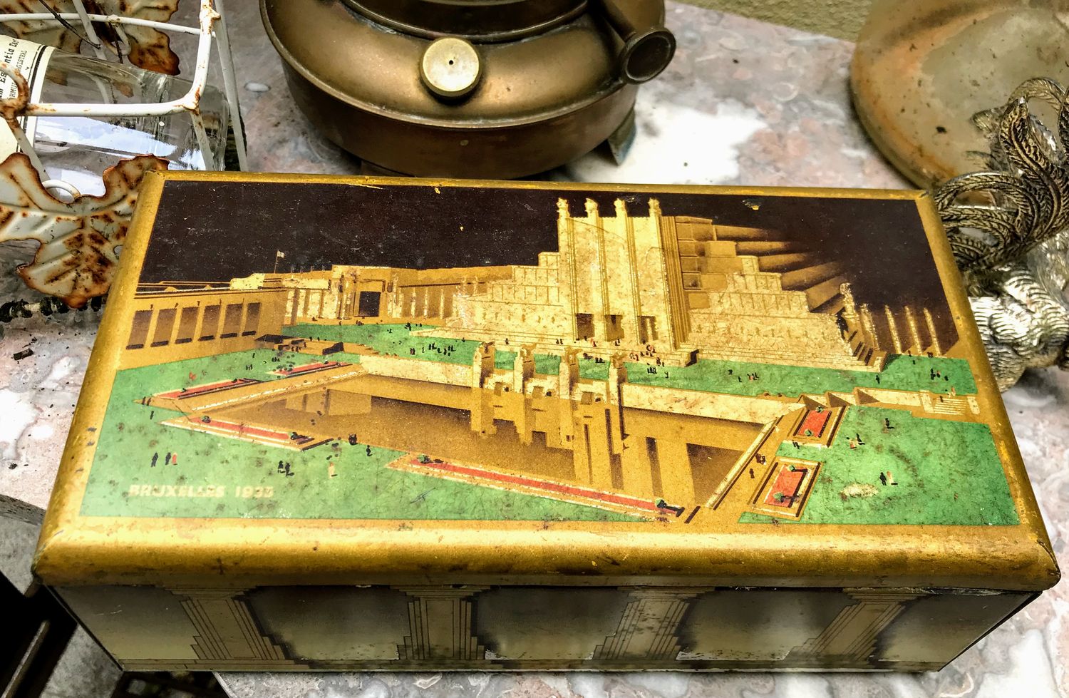 Art deco blik Cote d'or wereldtentoonstelling Bruxelles 1935