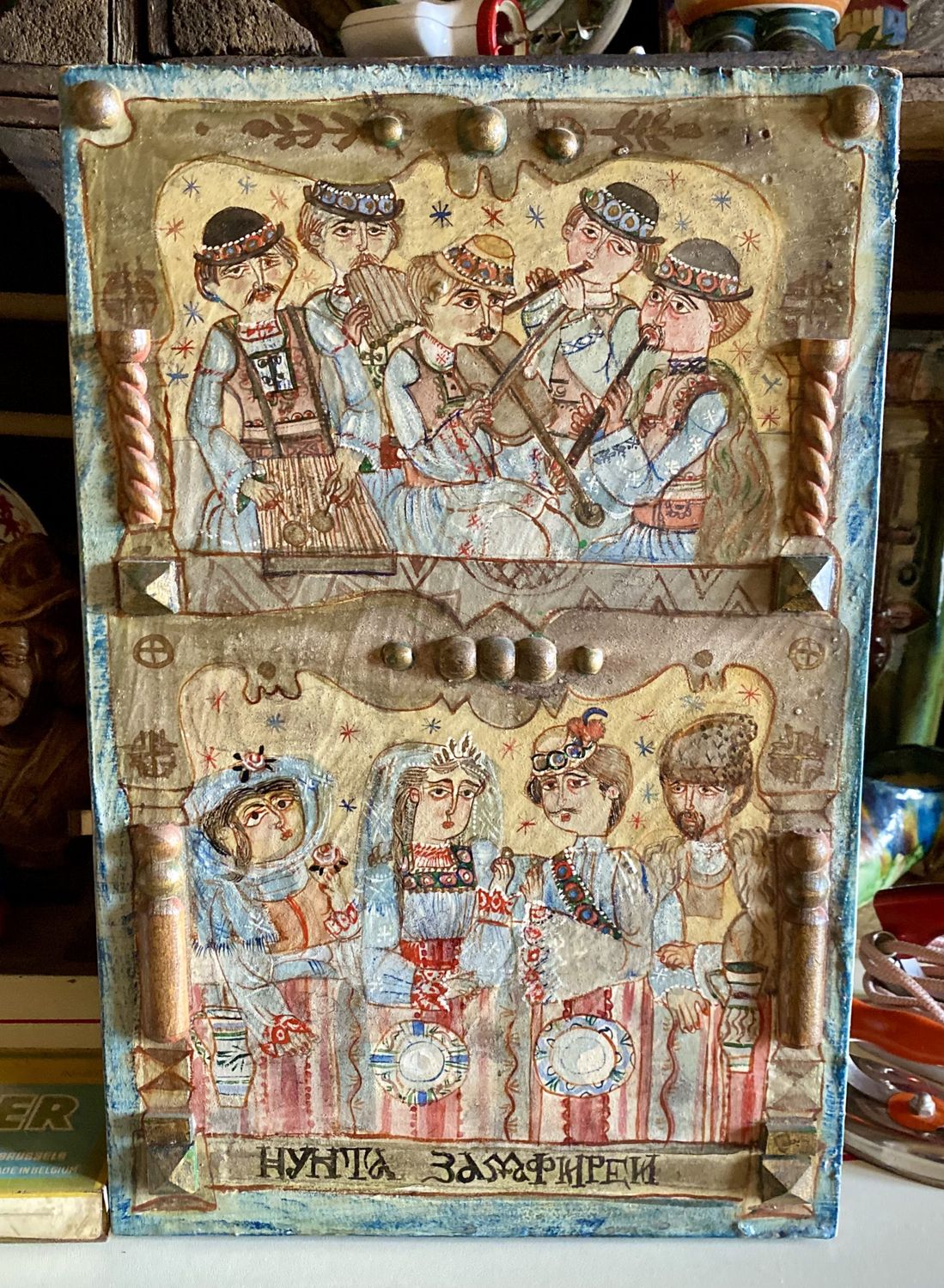 Mooie fantasierijke icoon Nunta Zamfirei ( Edith Schranz)