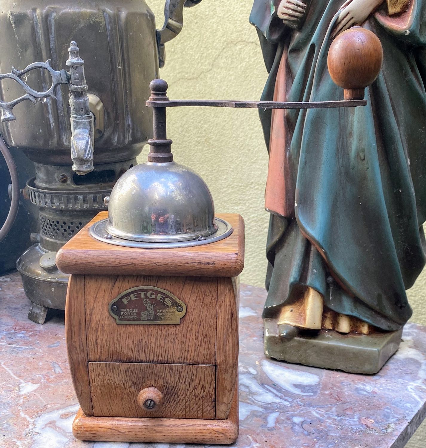 Oude koffiemolen Petges Brussel jaren 30