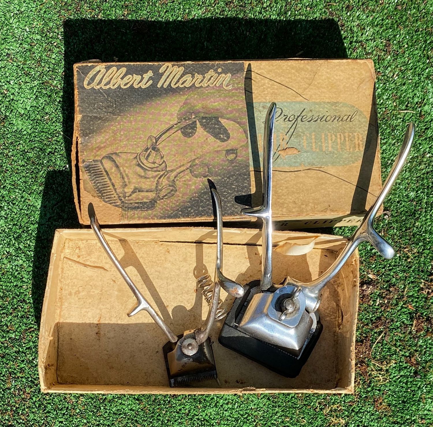 vintage/collectable Professional hair clipper (ALBERT MARTIN)