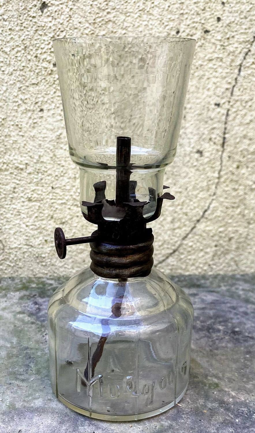 Schattig klein glazen Olielampje Mulga 7 Germany Schattig klein glazen Olielampje Mulga 7 Germany