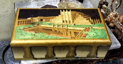 Art Deco blik Cote d'or wereldtentoonstelling Bruxelles 1935