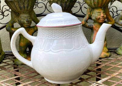 Prachtige Theepot – Manufacture Royale de La Louvière Boch Belgium, ca. 1970