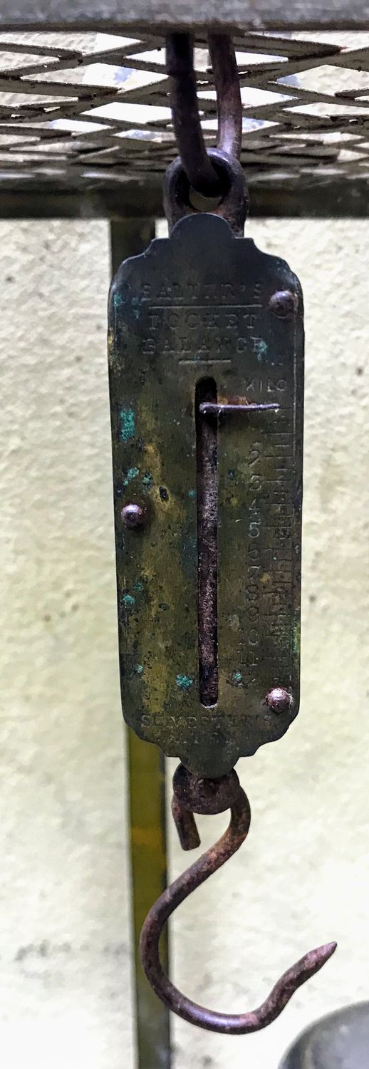 Oude Salter’s zakweegschaal – Engels patent Silverster, 19de eeuw