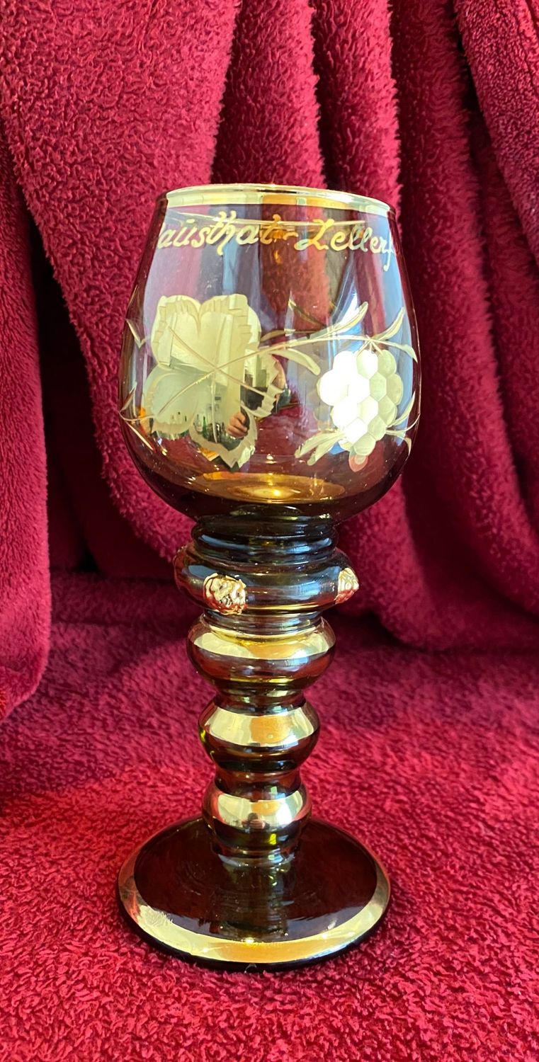 Zeldzaam Clausthal-Zellerfeld Römerglas – Duitse glaskunst in topvorm