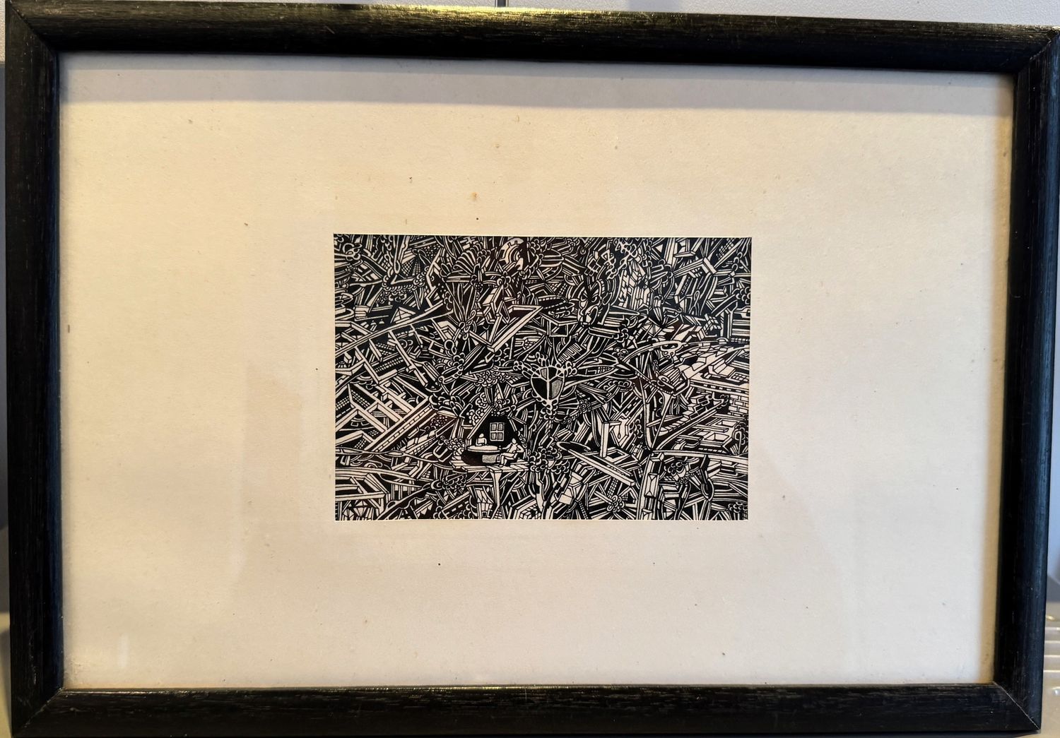 Integrerende Ets vol Mystiek en symboliek – Rimbaut Johan, 1985