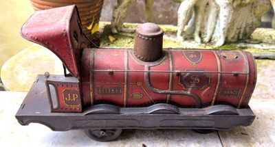 High-End Investment: Antique J.P. France Patent Steam Engine No. 114 – Rare SF-Logo – 1910