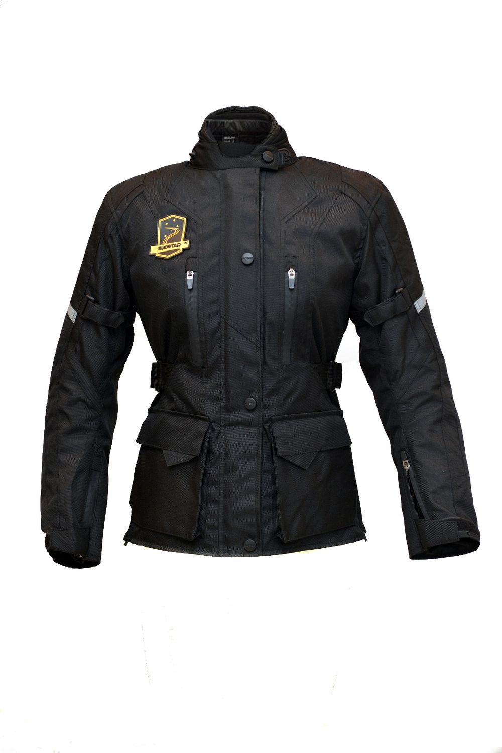 Pirinei All Black  Textile Touring Jacket for men