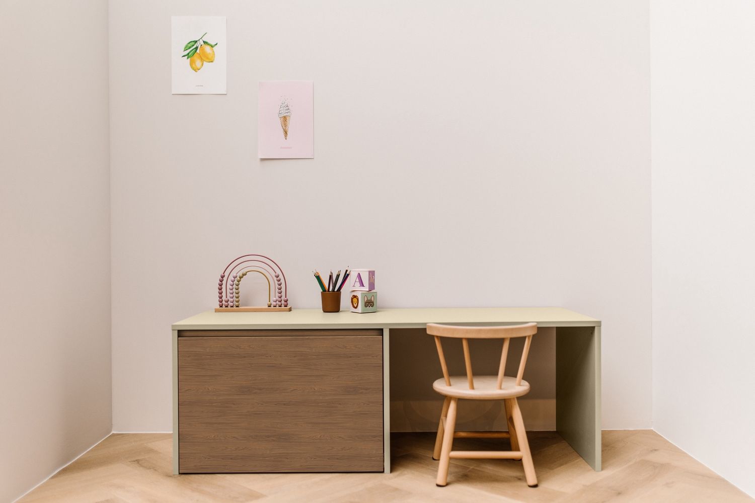 Speeltafel Eiken - L135 x D50 x H45