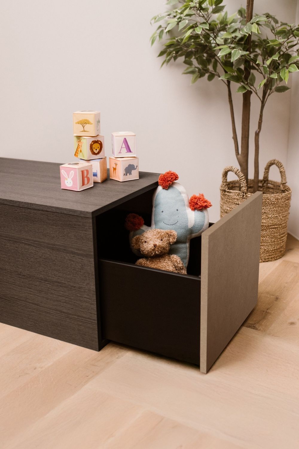 Opbergbox Noten/Brons