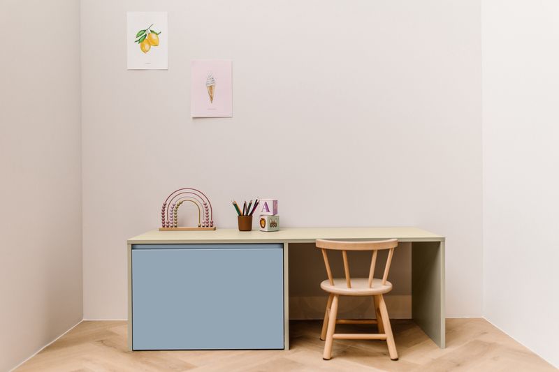 Speeltafel Denimblauw - L135 x D50 x H45