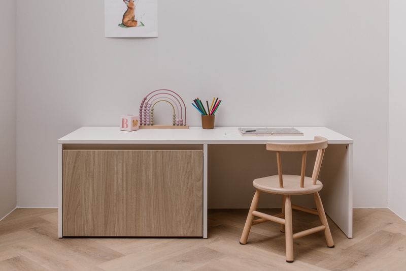 Speeltafel Licht Eiken - L135 x D50 x H45