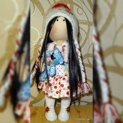 Текстильная кукла София