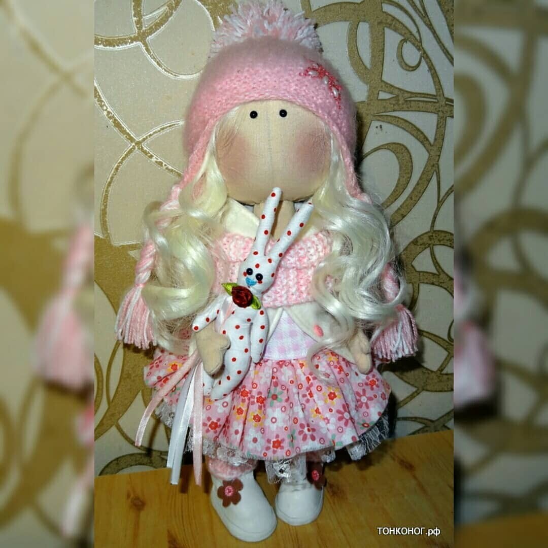 Текстильная кукла Милана