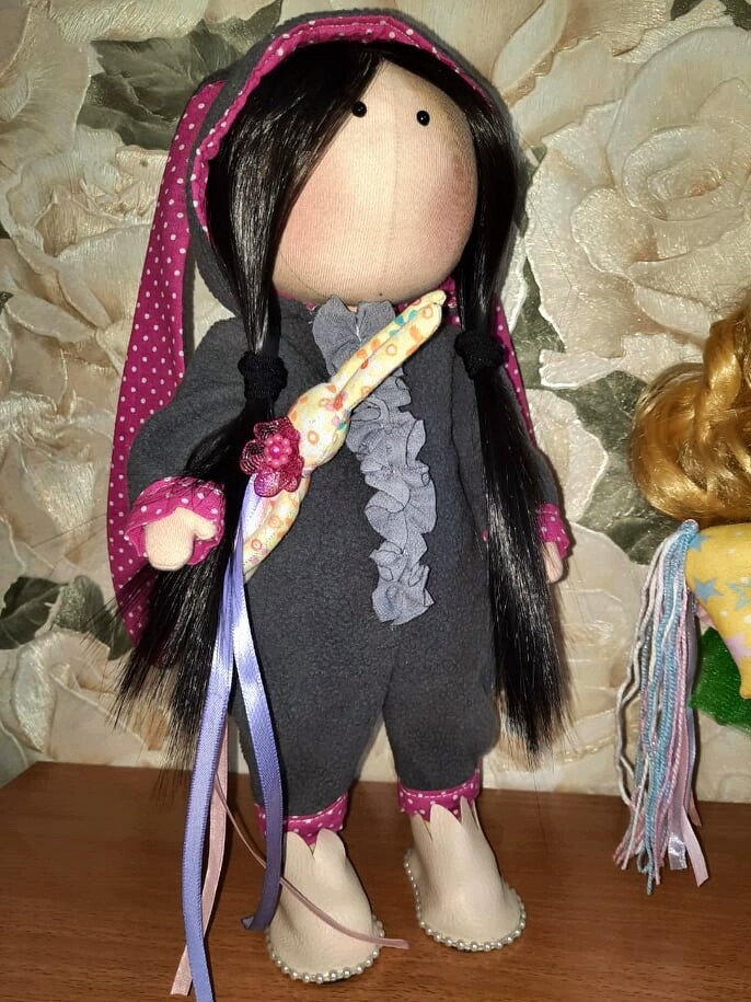 Текстильная кукла Лия