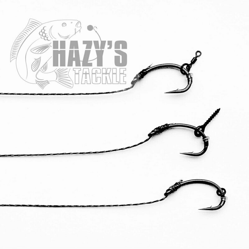 German Rigs With Braid Hooklength
