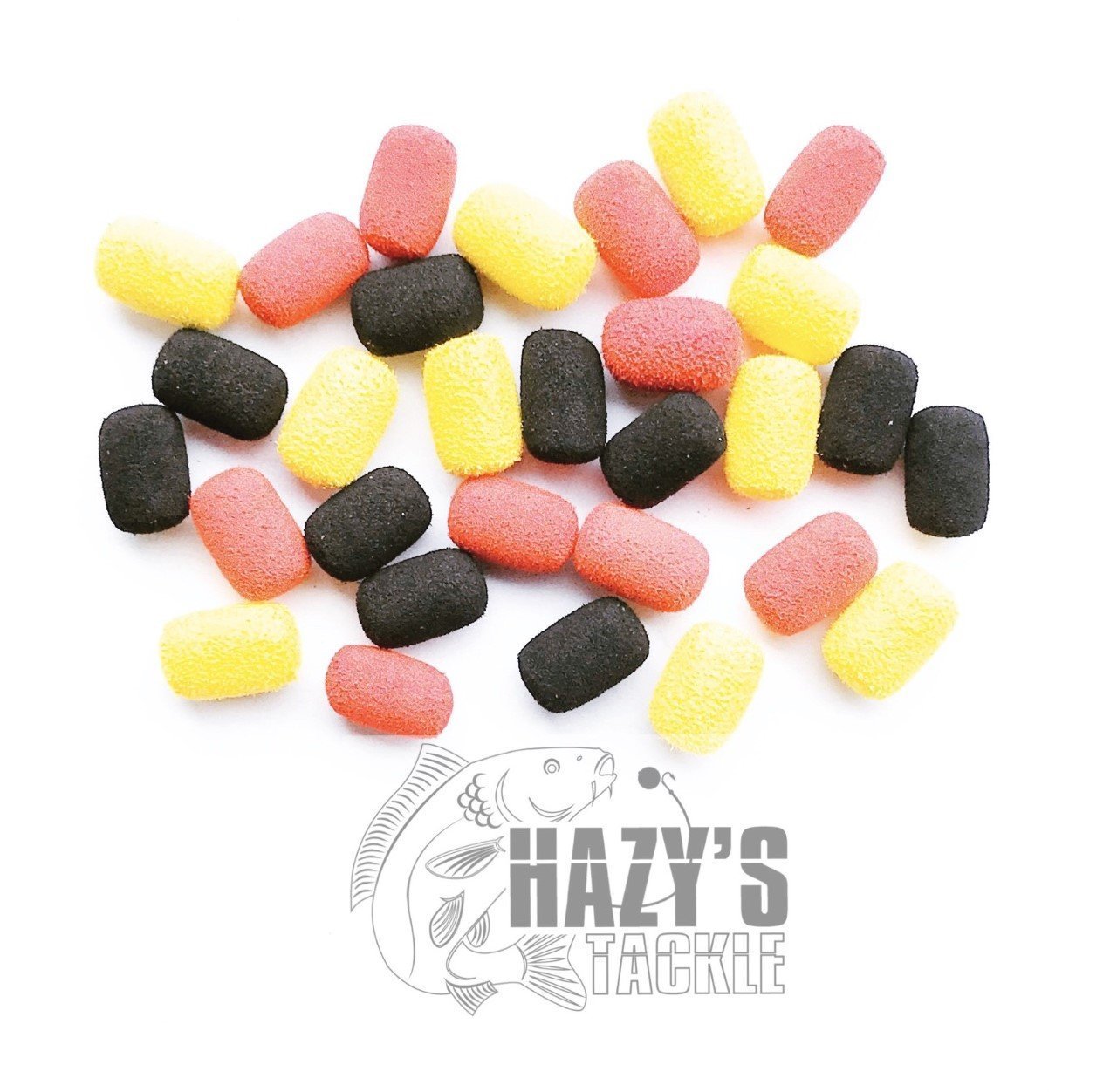 Zig Foam 12mm Oval Hookbait Mixed Colours