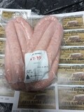 Free range pork sausages thin