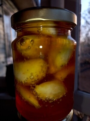 Honey with garlic 150gm 