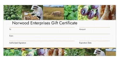 Gift certificate $40