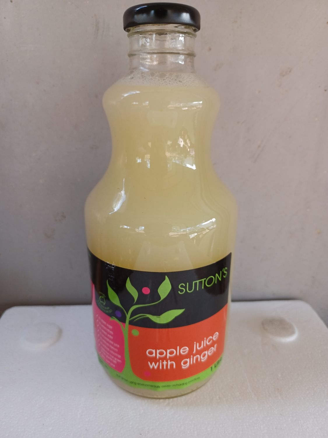 Juice apple/ ginger 1litre