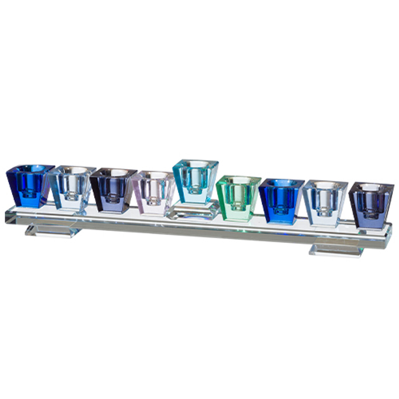 Menorah | Crystal Blue