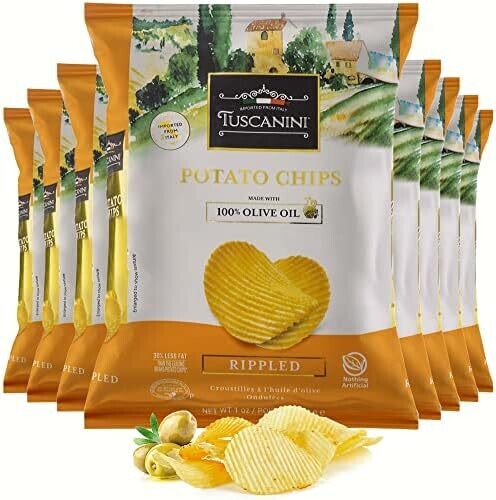 Tuscanini Olive Oil Ripple Chips