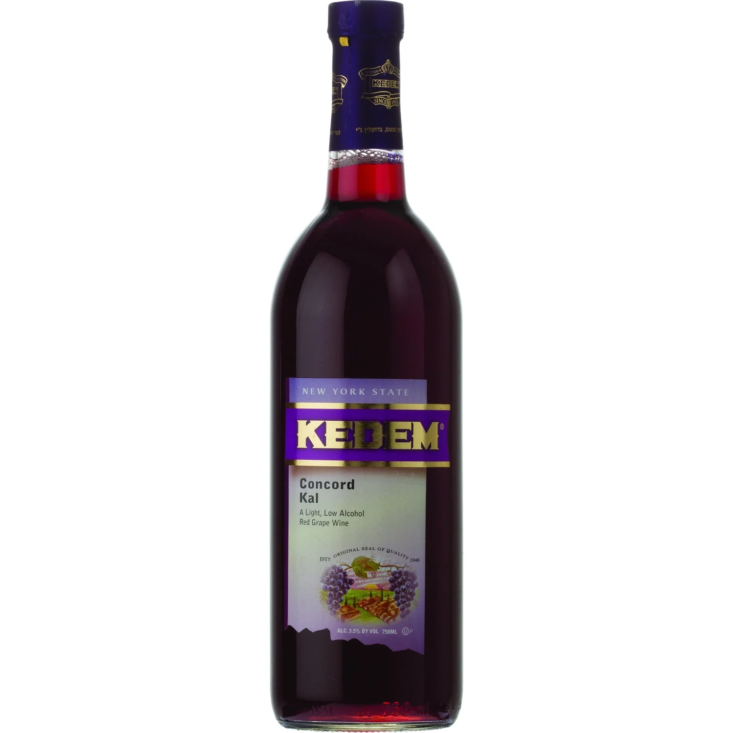 Kedem Concord Kal Wine 3.5%