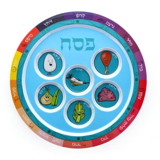 Children&#39;s Melamine Seder Plate