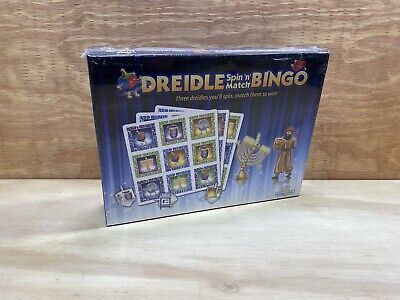Dreidle Spin N Match Bingo Game