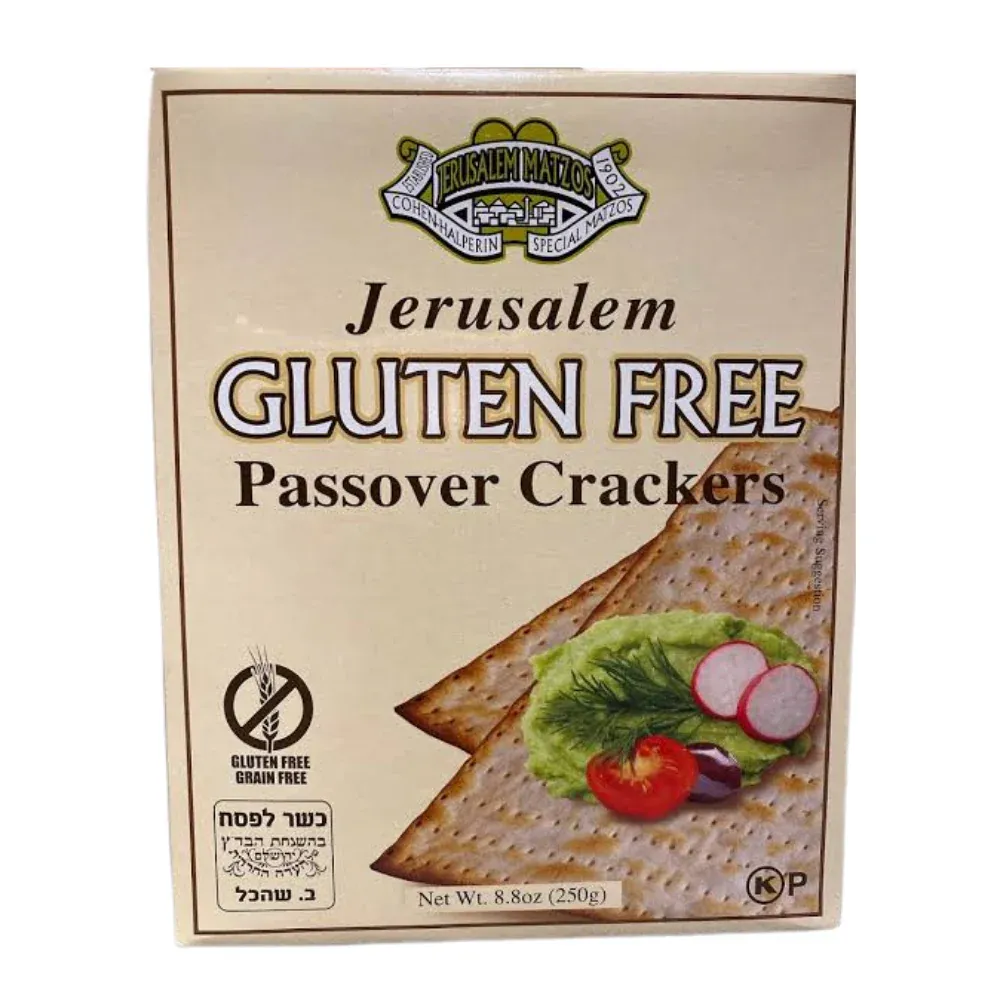 Jerusalem Gluten Free Matzah crackers