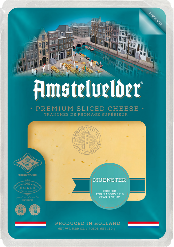 Amstelvelder Muenster Cheese Slices