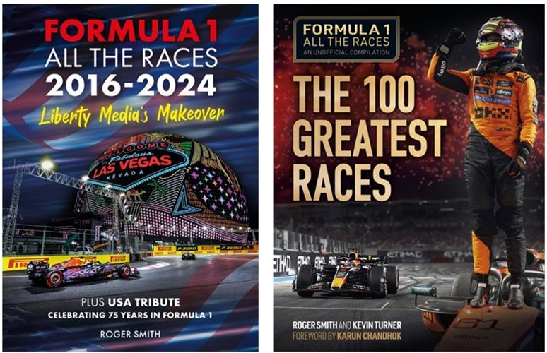 Formula 1 All the Races: 2016-2024 and The Greatest Races Book Bundle