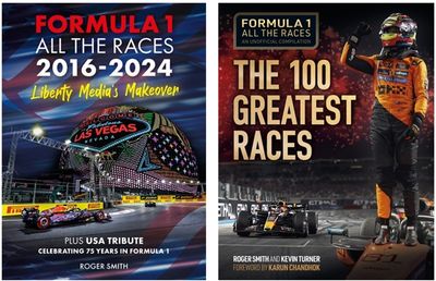 Formula 1 All the Races: 2016-2024 and The Greatest Races Book Bundle
