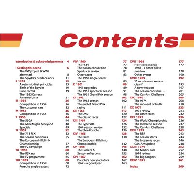 Porsche Racing Cars: 1953 to 1975