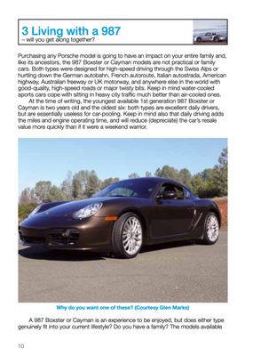 Porsche 987 Boxster &amp; Cayman
