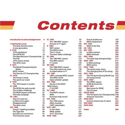 Porsche Racing Cars 1976 to 2005