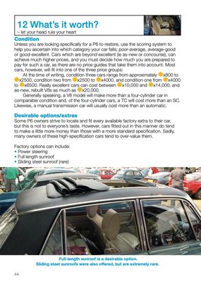 Rover 2000, 2200 &amp; 3500