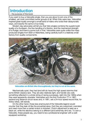 Velocette 350 &amp; 500 Singles 1946 to 1970