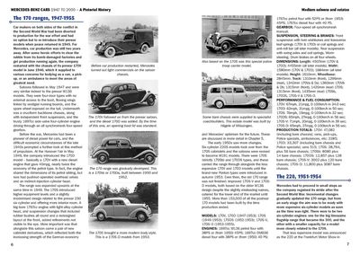 Mercedes-Benz Cars 1947 to 2000