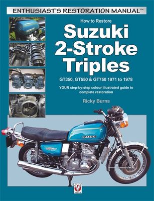 How to Restore Suzuki 2-Stroke Triples GT350, GT550 &amp; GT750 1971 to 1978