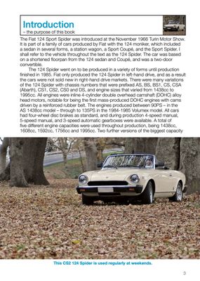 FIAT 124 Spider &amp; Pininfarina Azzura Spider