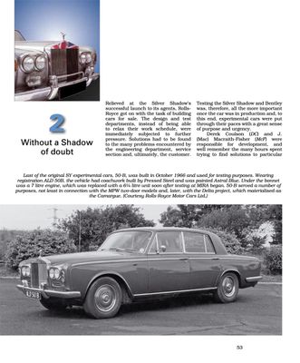Rolls-Royce Silver Shadow/Bentley T-Series, Camargue &amp; Corniche
