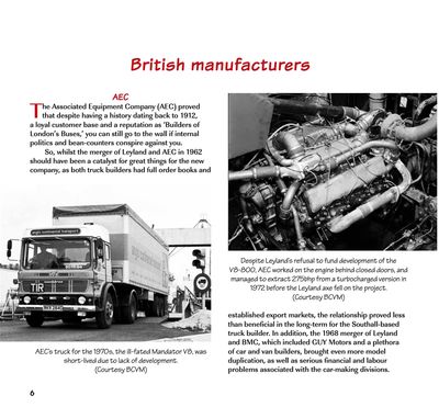 British and European Trucks of the 1970s